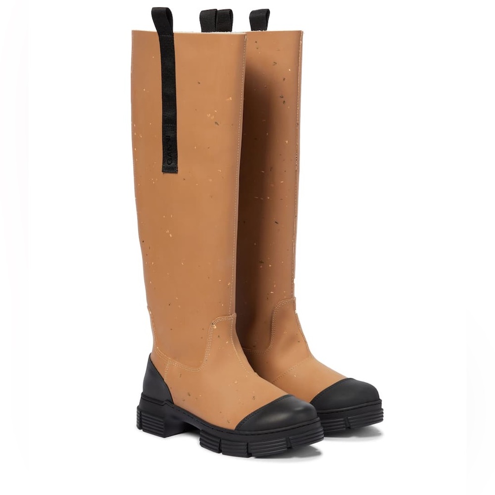 GANNI | Country Tall Lug Sole Boots - Picture 4 of 9